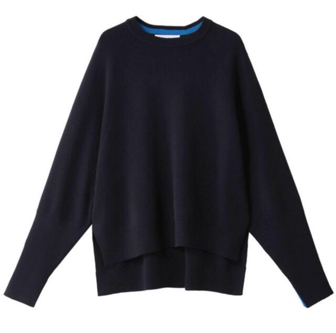 美品★ENFOLD★エンフォルド バイカラー ニットM ★38