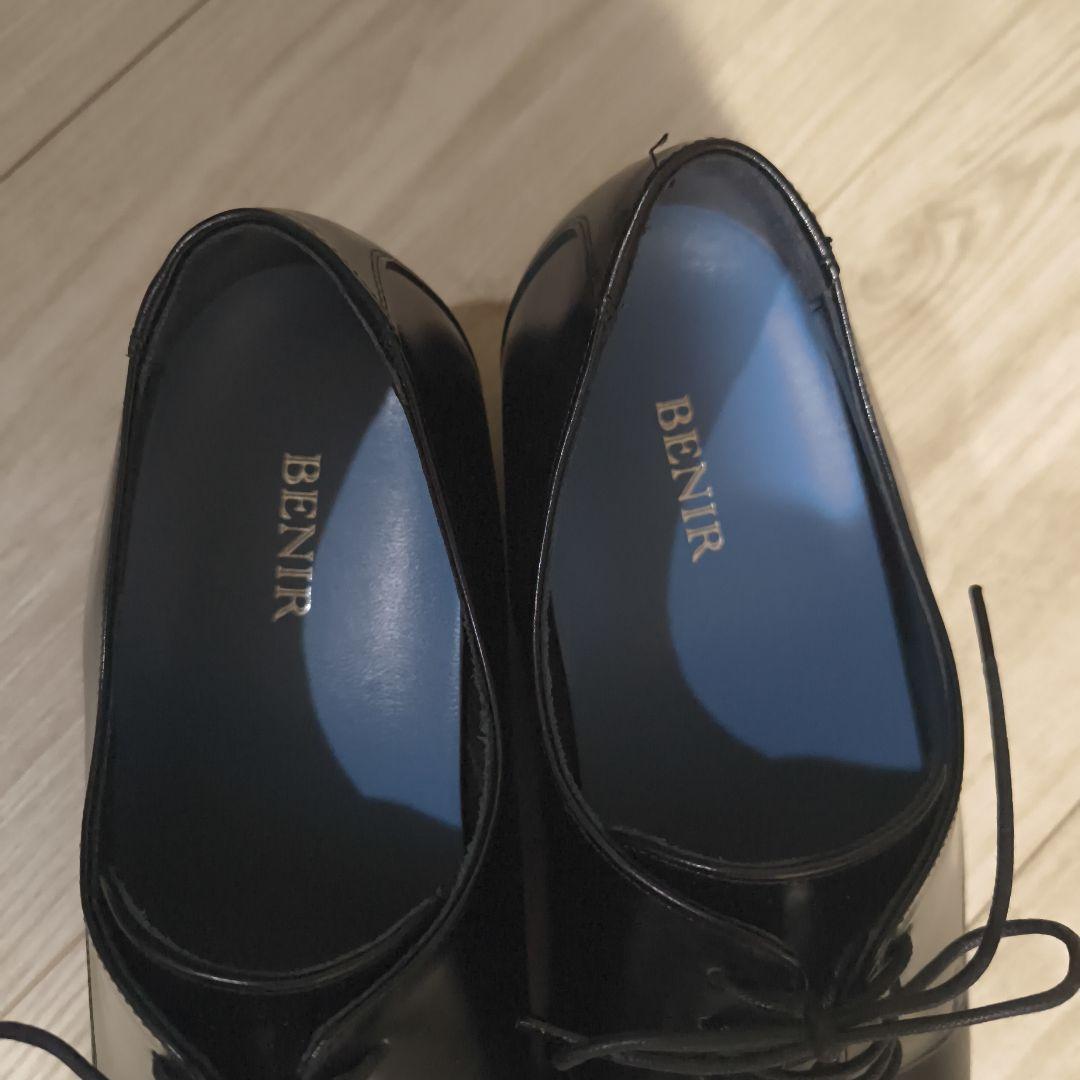 ✨極美品✨BENIR ベニル 26.0 ウェディングシューズ プレーントゥ