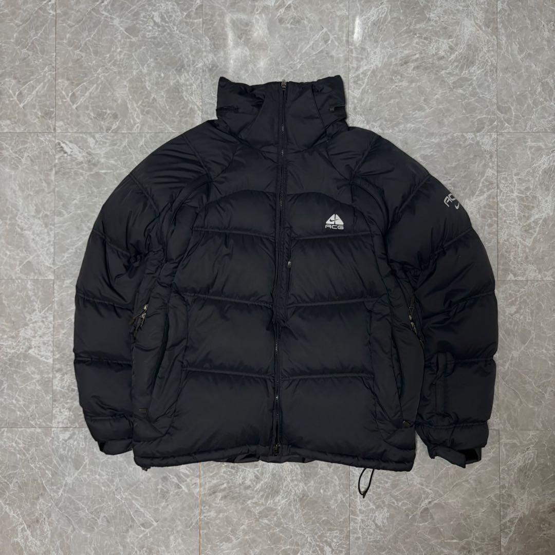 【希少❗️】当時物!nike acg 2way ダウンジャケット ブラック M 【希少❗️】当時物!nike acg 2way ダウンジャケット ブラック M