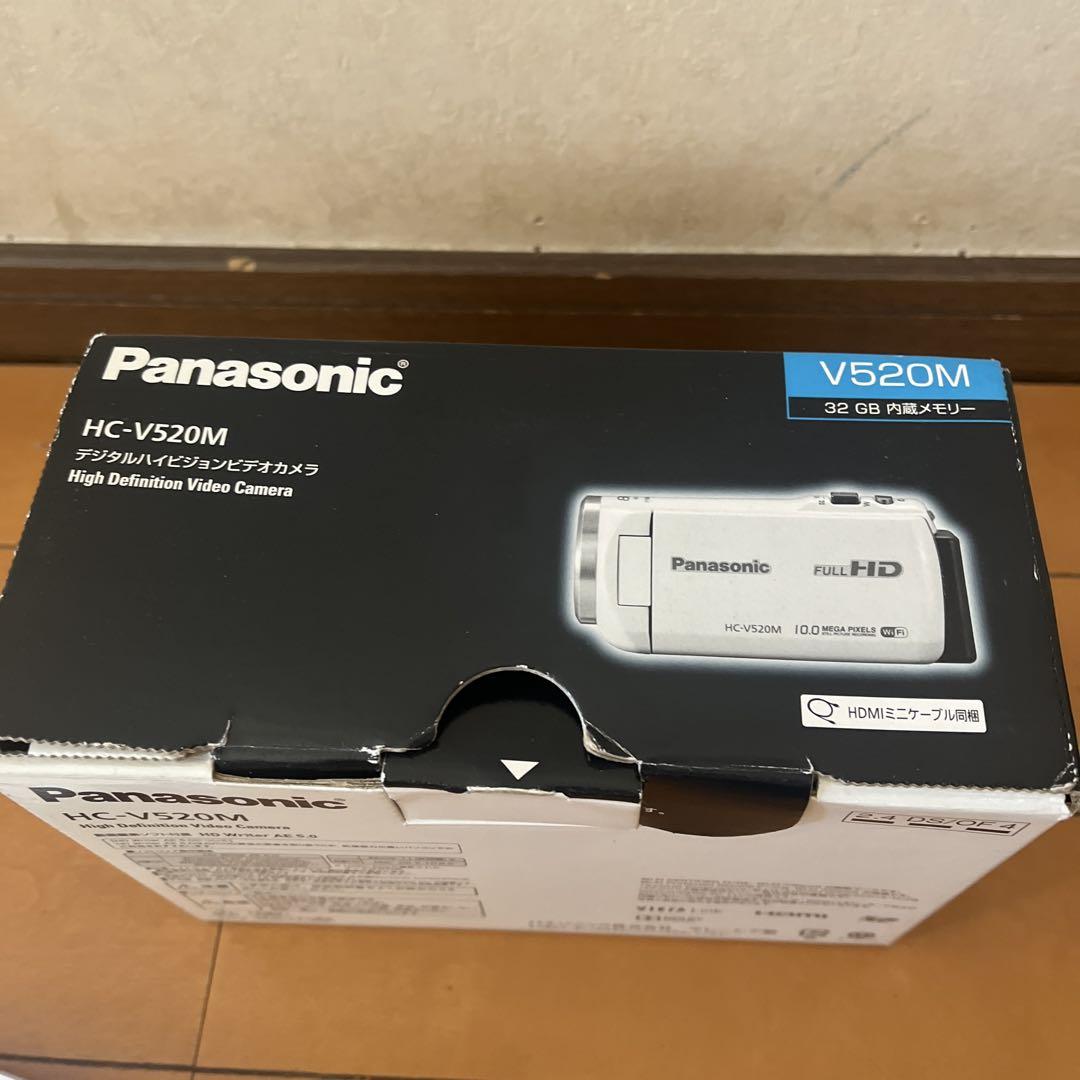 Panasonic デジタルハイジョンビデオカメラ HC-V520M ホワイト Panasonic デジタルハイジョンビデオカメラ HC-V520M ホワイト