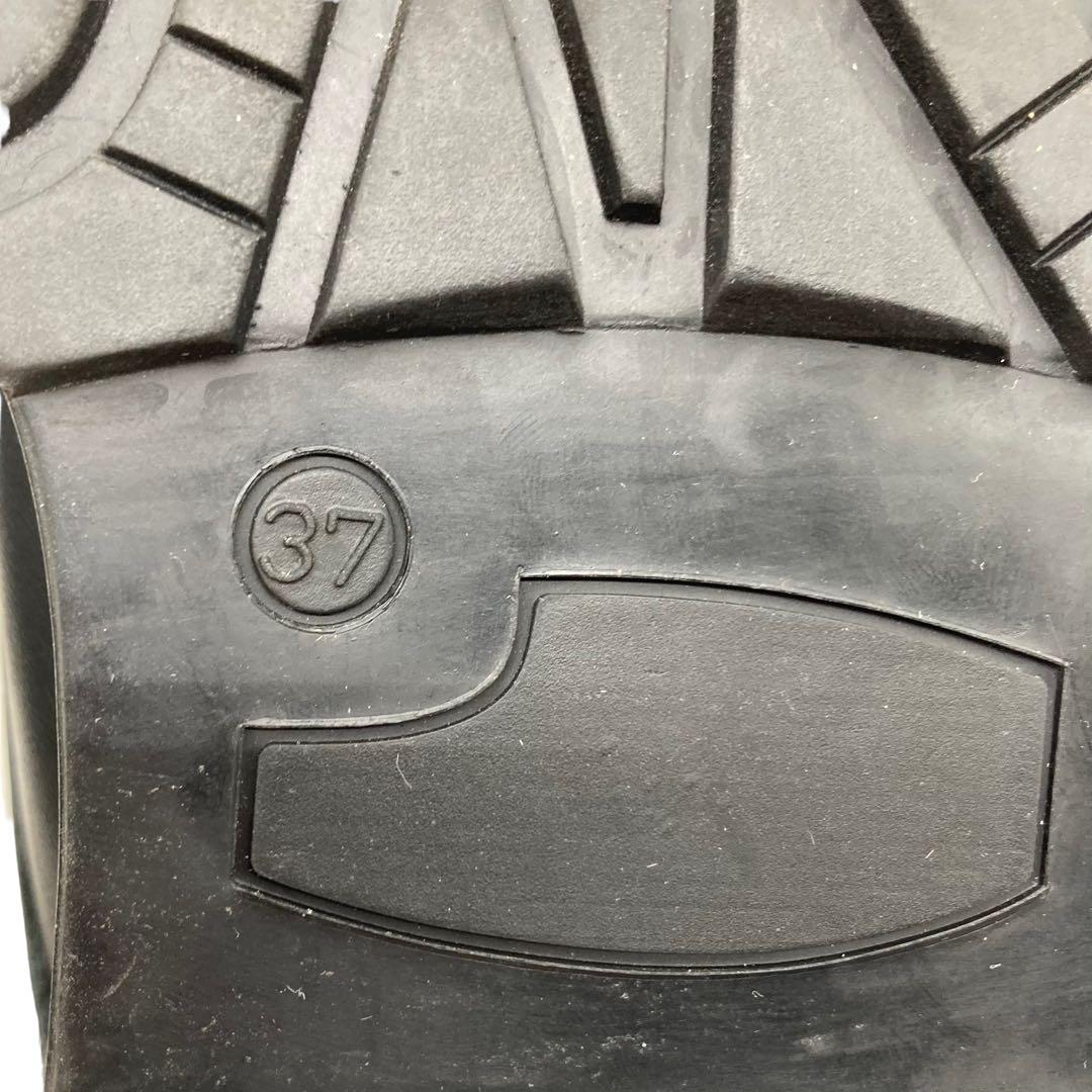 美品】KLEMANクレマン フランス製レディースプレーントゥ 革靴 23.5