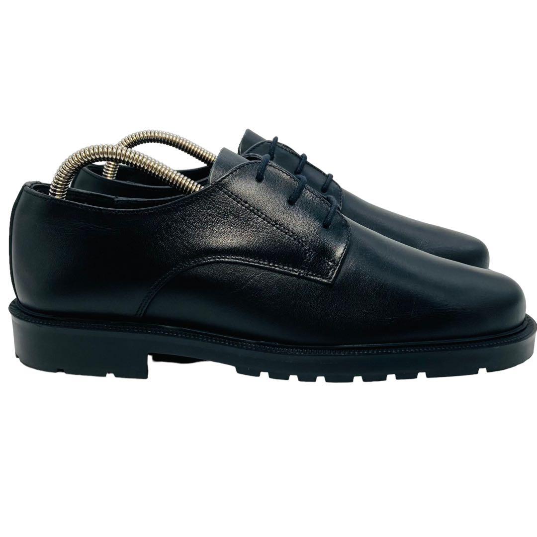 美品】KLEMANクレマン フランス製レディースプレーントゥ 革靴 23.5