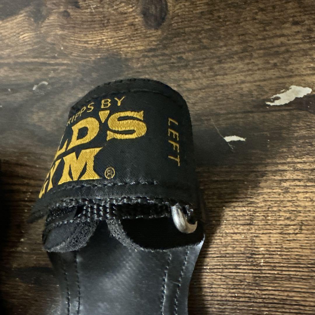 美品　GOLD'S GYM パワーグリップ 左右セット　Sサイズ