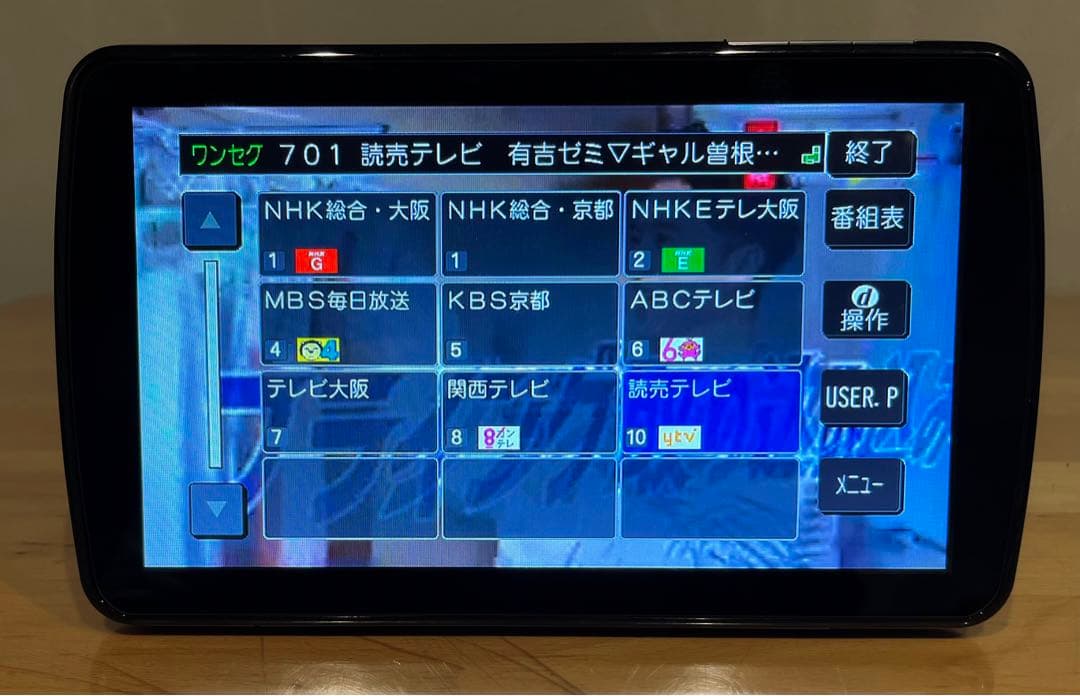 Panasonic カーナビ CN-F1D DVD -1-目立った傷や汚れなし BRIGHTFACE_UK