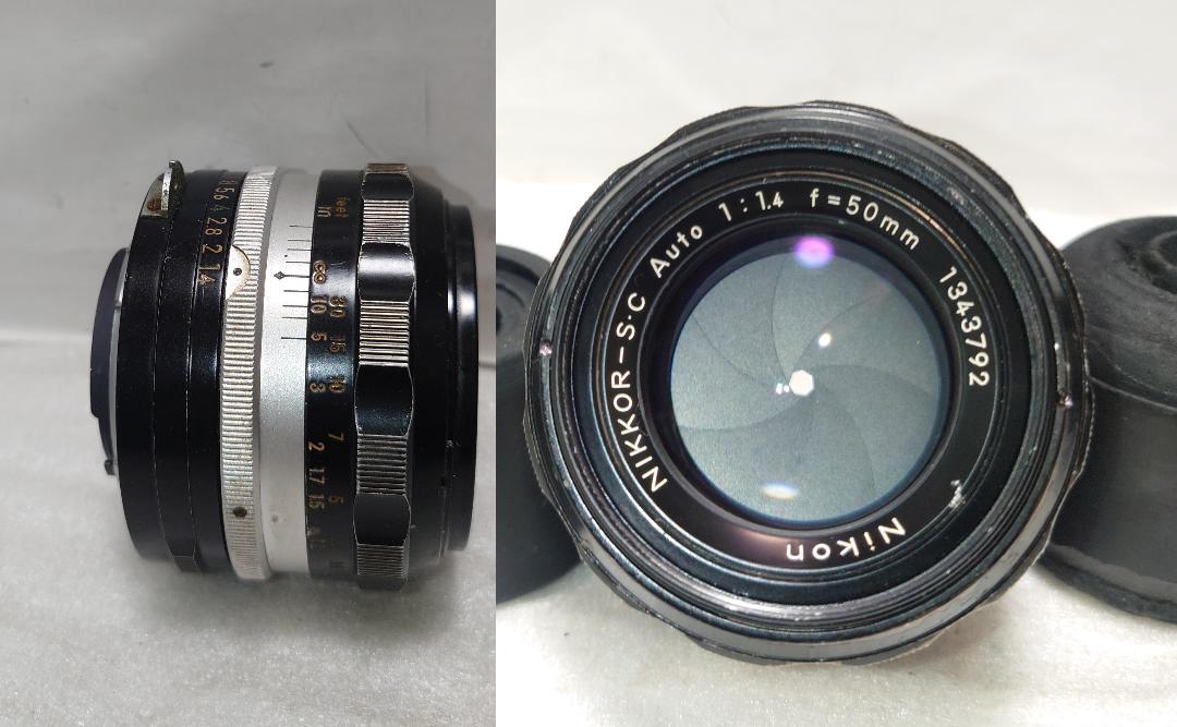 ★人気！美品★NIKON NIKKOR-S・C 50mm F1.4 AI改造可