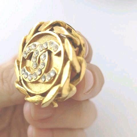 人気即納 最終値下げ チェーンデザイン ヴィンテージイヤリング A3tUT-m73338106681 CHANEL 希少 安い豊富な