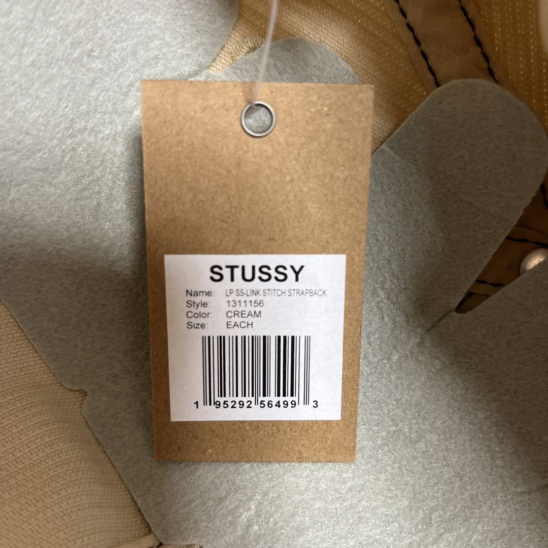 帽子 STUSSY LP S/S LINK STITCH STRAPBACK