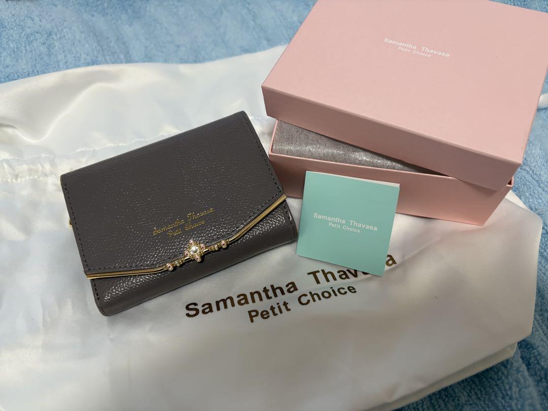 Samantha Thavasa 三つ折り財布 グレー