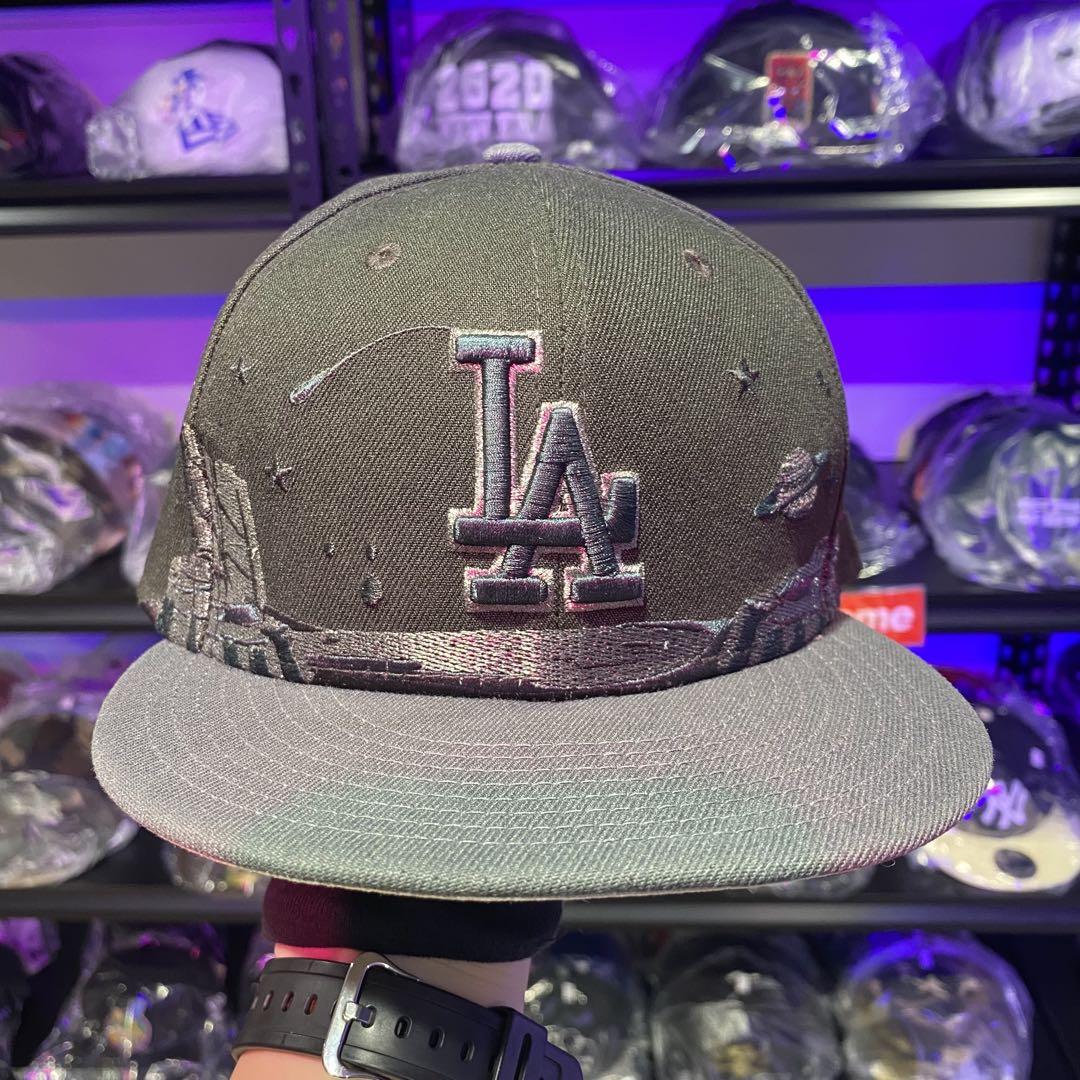 ニューエラ NEW ERA LA 宇宙 ギャラクシー 月 星 7 3/8