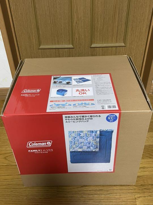 までの 新品 c5 シュラフ 寝袋 5vNXs-m73350074722 コールマン ファミリー2in1 をプチプチ