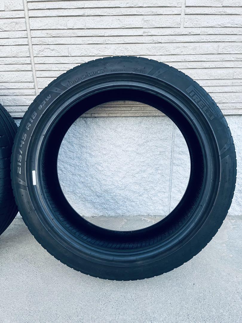 【送料込】2020製 ピレリ PIRERRI 215/45R18