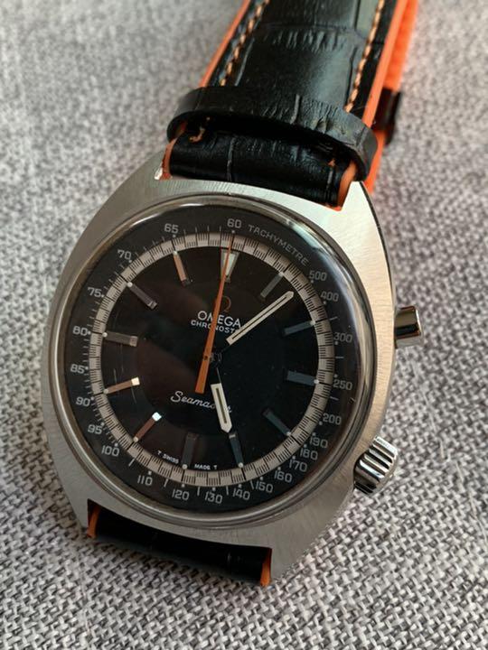 美品】OMEGA シーマスター クロノストップ 手巻き