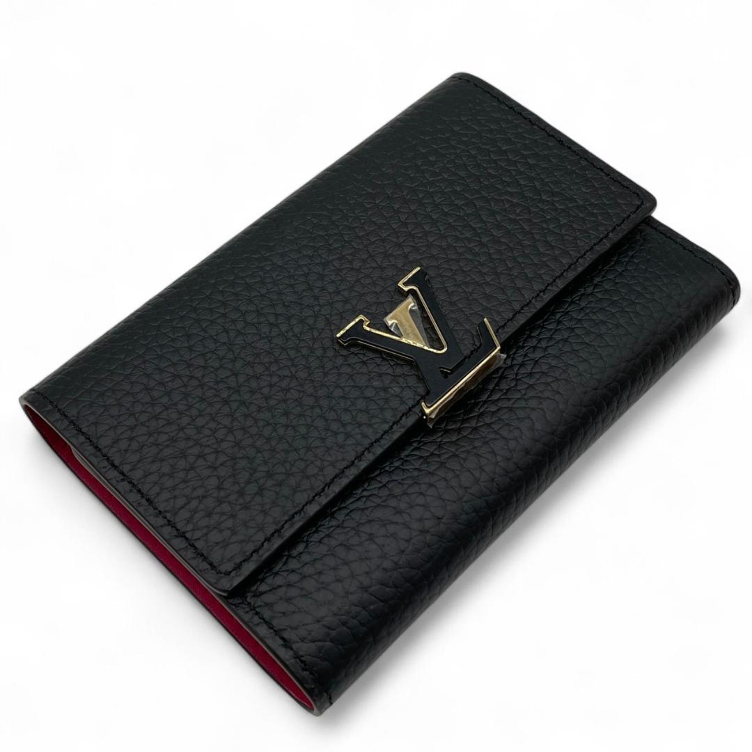 【新品未使用】ルイヴィトン ポルトフォイユ・カプシーヌ コンパクト 三つ折り財布