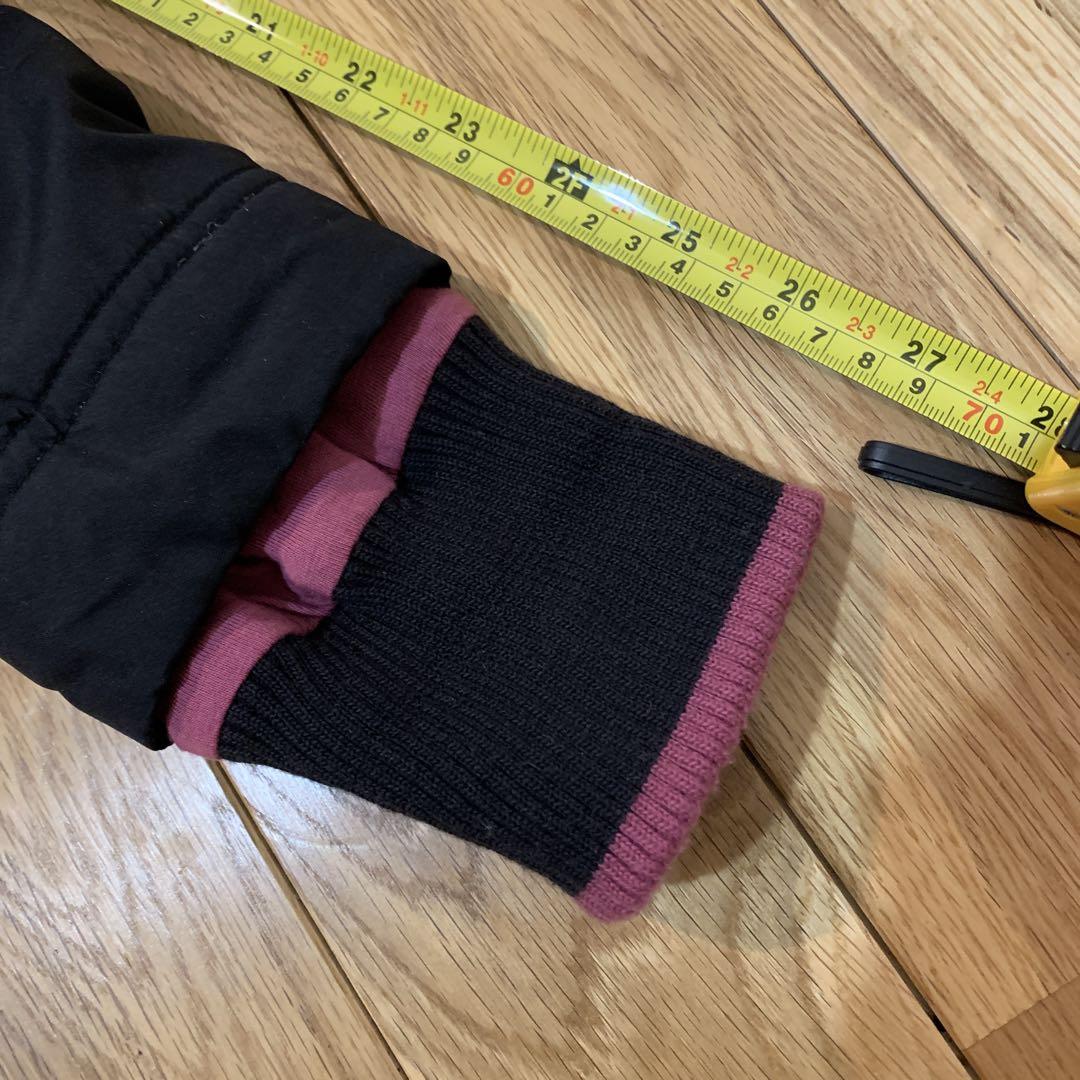 PUMA ブラック ピンク スタジャン風　S M 黒　刺繍　プーマ　ジャンバー
