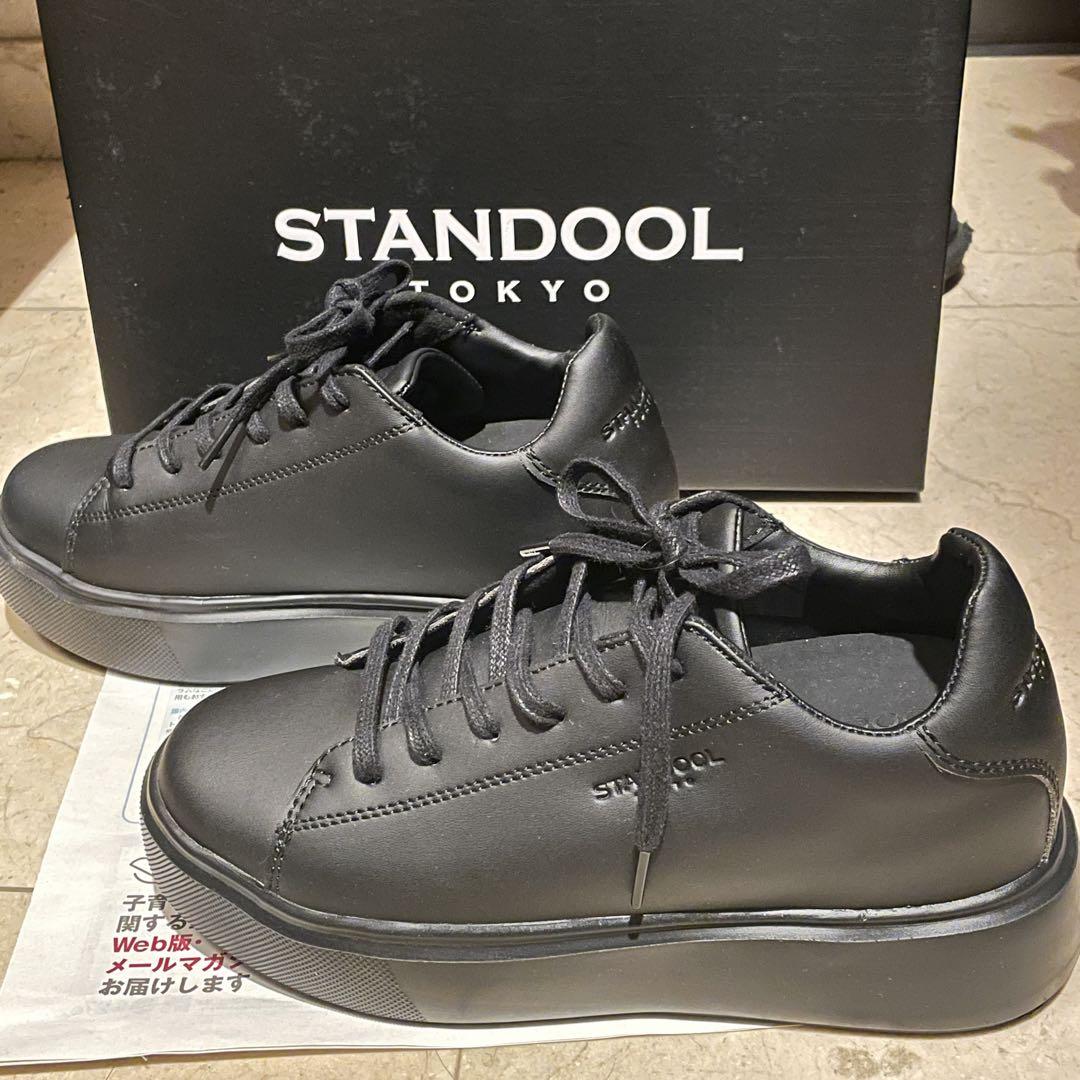 STANDOOL TOKYO｜SAI BLACK｜軽量スタイルアップスニーカー｜次