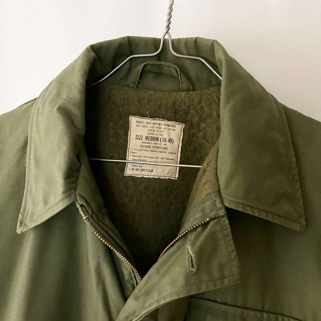 70s 米軍実物 COAST GUARD A2 デッキジャケット M ビンテージ