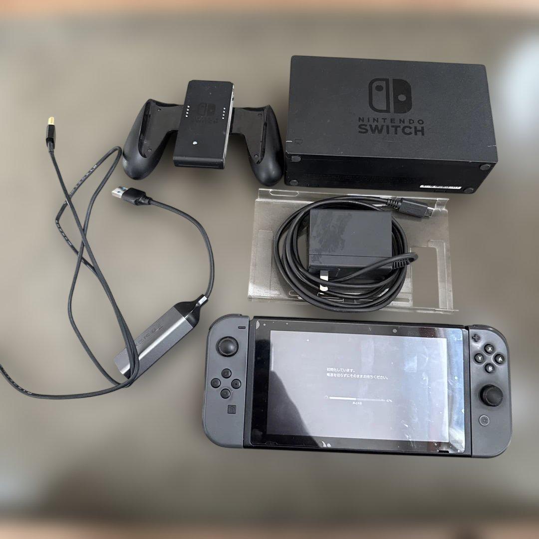 Nintendo Switch 本体 + 付属品＋sdカード　スイッチ2の箱