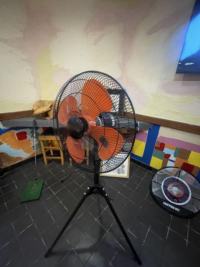 業務用扇風機 オレンジ 4枚羽根 業務用扇風機 オレンジ 4枚羽根