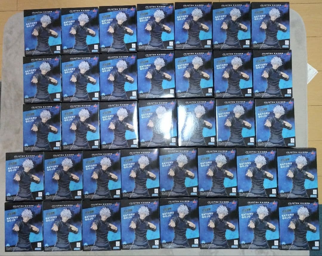 呪術廻戦 フィギュア 懐玉・玉折 Luminasta 五条悟 激戦 37個