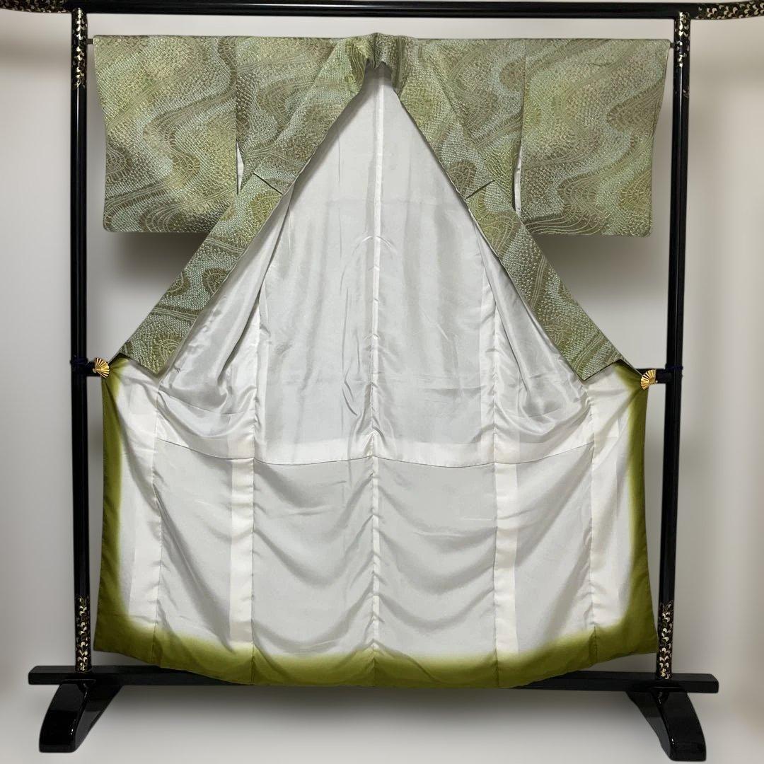 (9月展❷) No.2558 正絹総絞り流水柄小紋