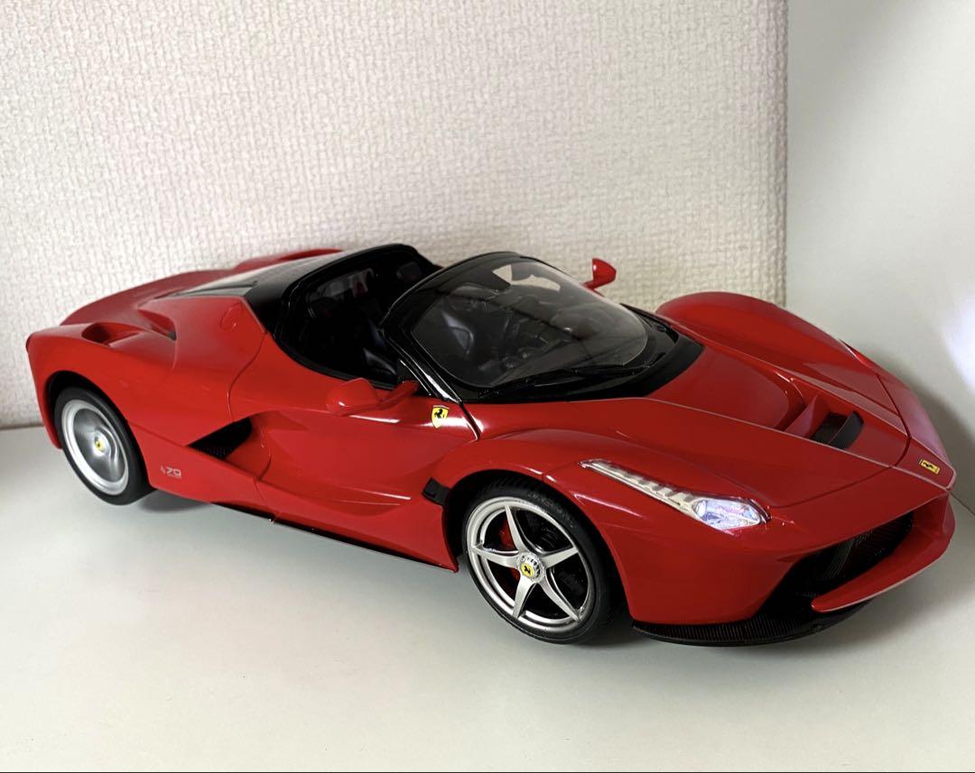 美品　フェラーリ　ラフェラーリ　アペルタ　ロッソコルサ　ラジコン　ビッグスケール