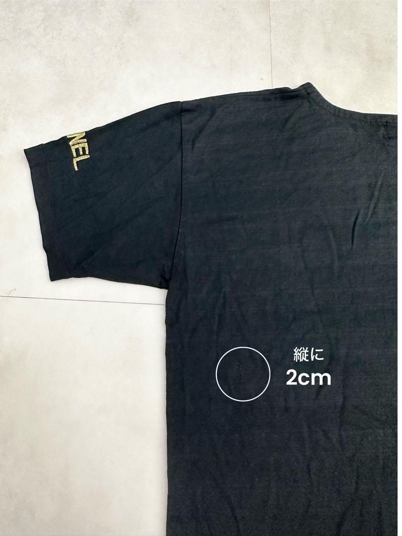 【正人様】シャネル ロゴTシャツ　刺繍Tシャツ 黒