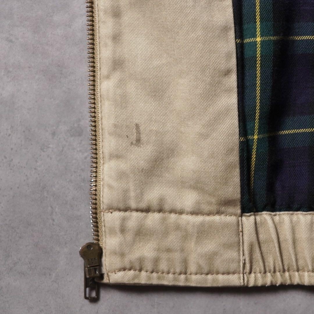 90s Ralph Lauren 襟コーズ スイングトップ ドリズラージャケット