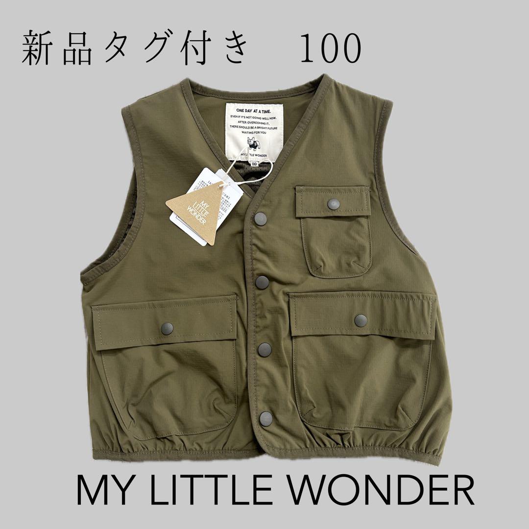 新品タグ付き❗️mylittlewonder バースデイ ナイロン ベスト 110 - メルカリ