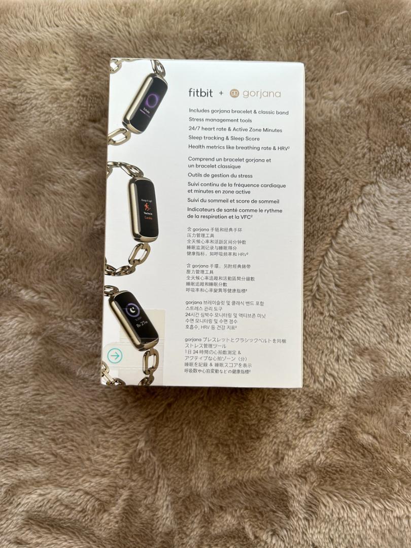 Fitbit Luxe gorjana スペシャルエディション トラッカー