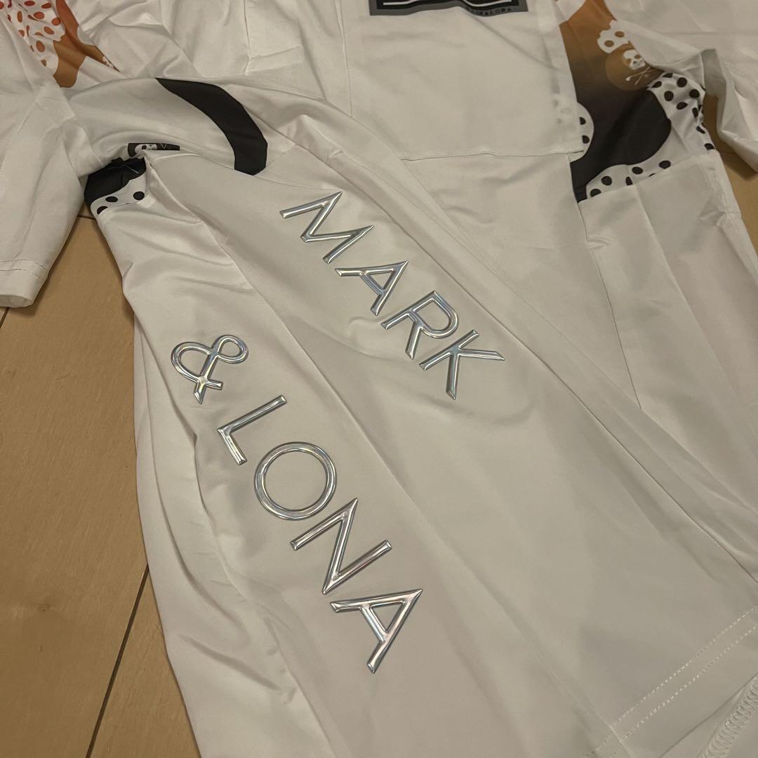 大人気MARK&LONA マークアンドロナ メンズ ポロシャツ 白XL