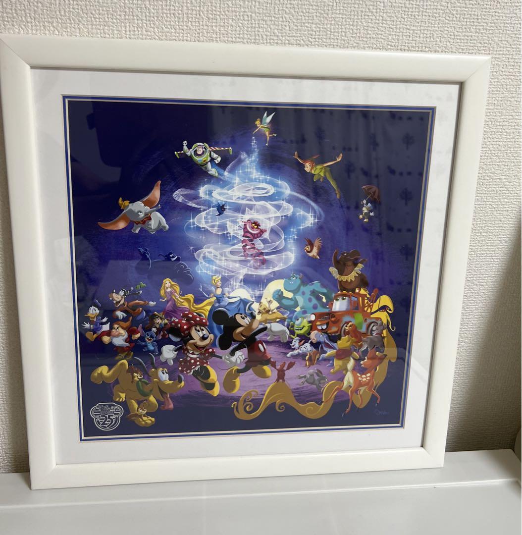 非売品】ディズニーストア25周年アートパネル