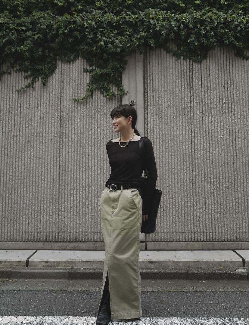 【完売】etre tokyo ウォッシャブルIラインスカート