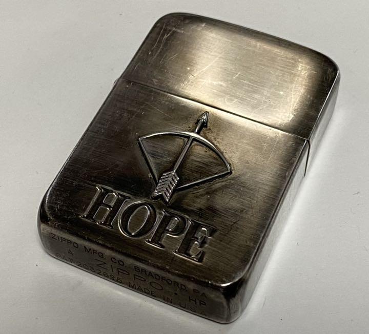 Zippo/ライター/HOPE/限定/非売品/1941/レプリカ/シルバー/