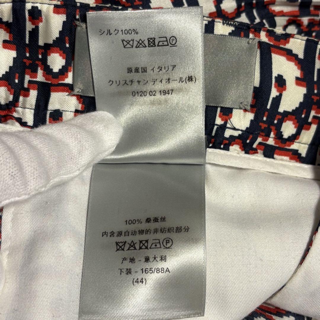【希少】DIOR オブリーク シルク オープンカラー ハーフパンツ