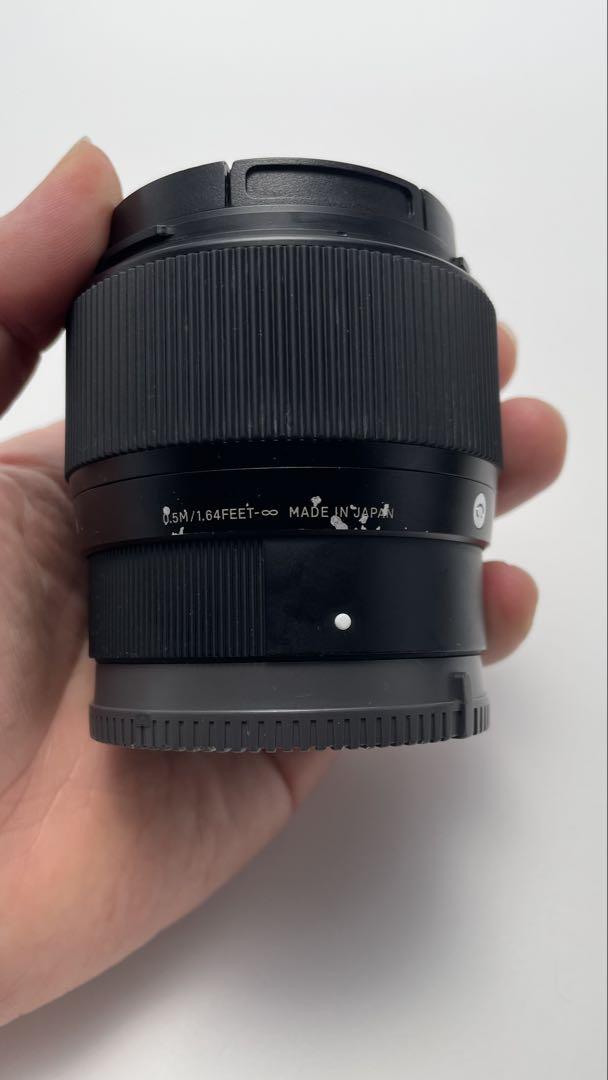 Sigma 56mm F1.4 DC DN Eマウント 化粧箱付 APS-C