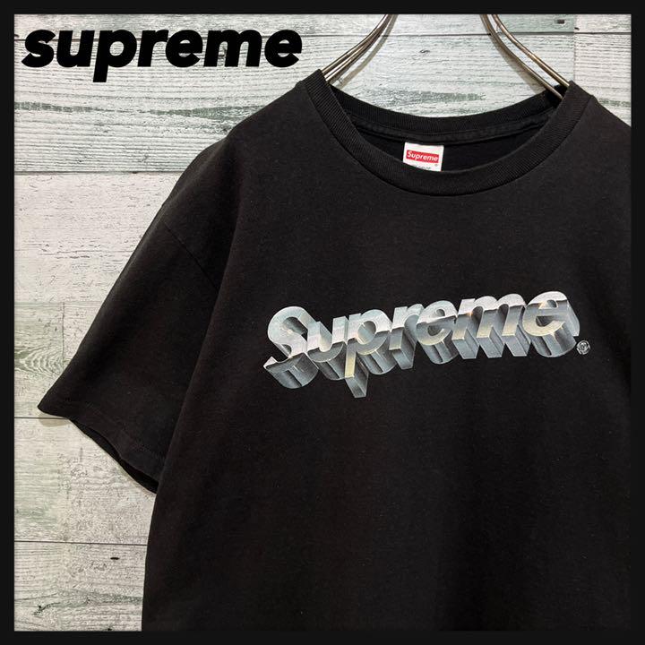 シュプリーム☆ビッグロゴ 最高デザイン 半袖Tシャツ 希少