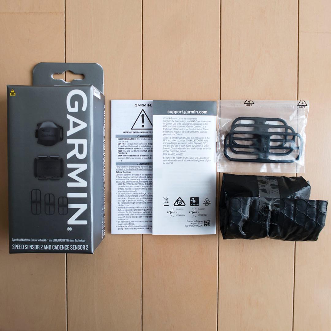 新品 送料無料 GARMIN スピード ケイデンス dual センサー セット