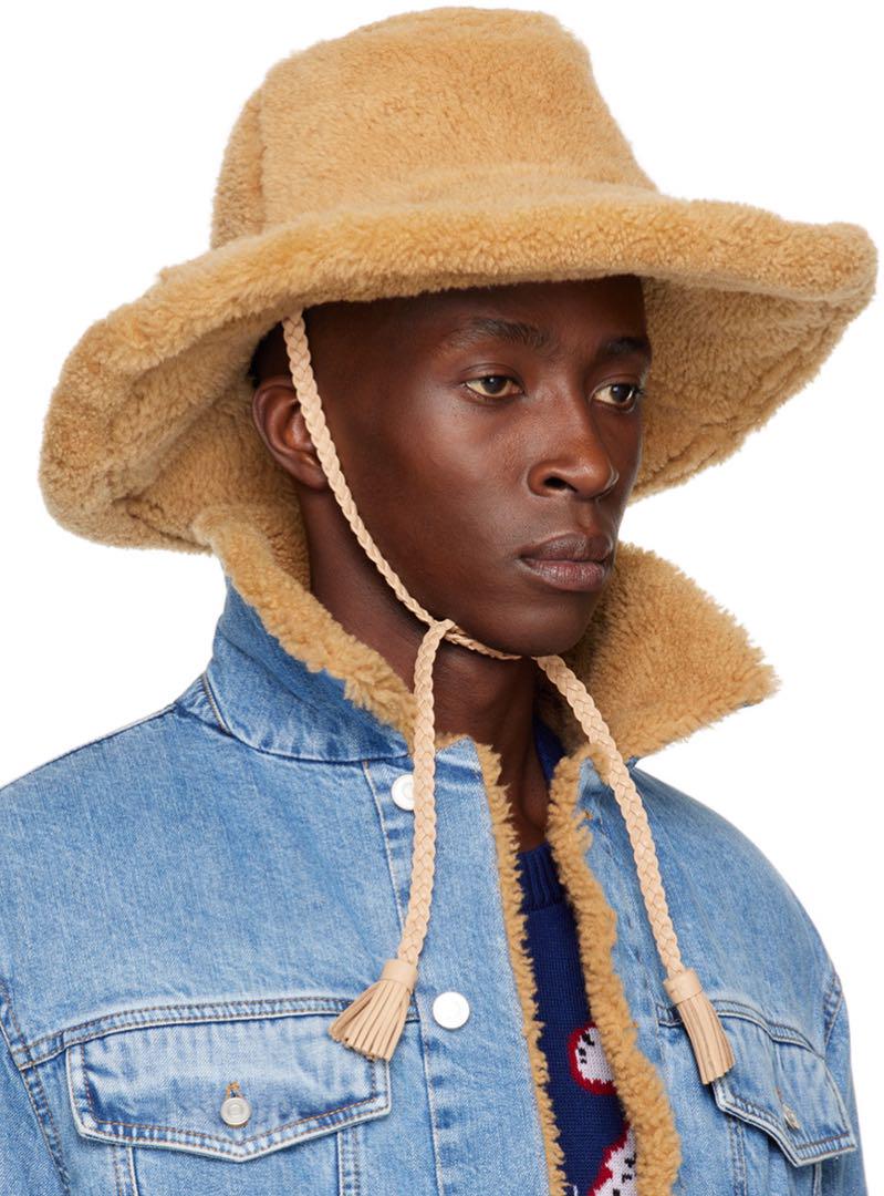 帽子 Bally Shearling Hat Camel