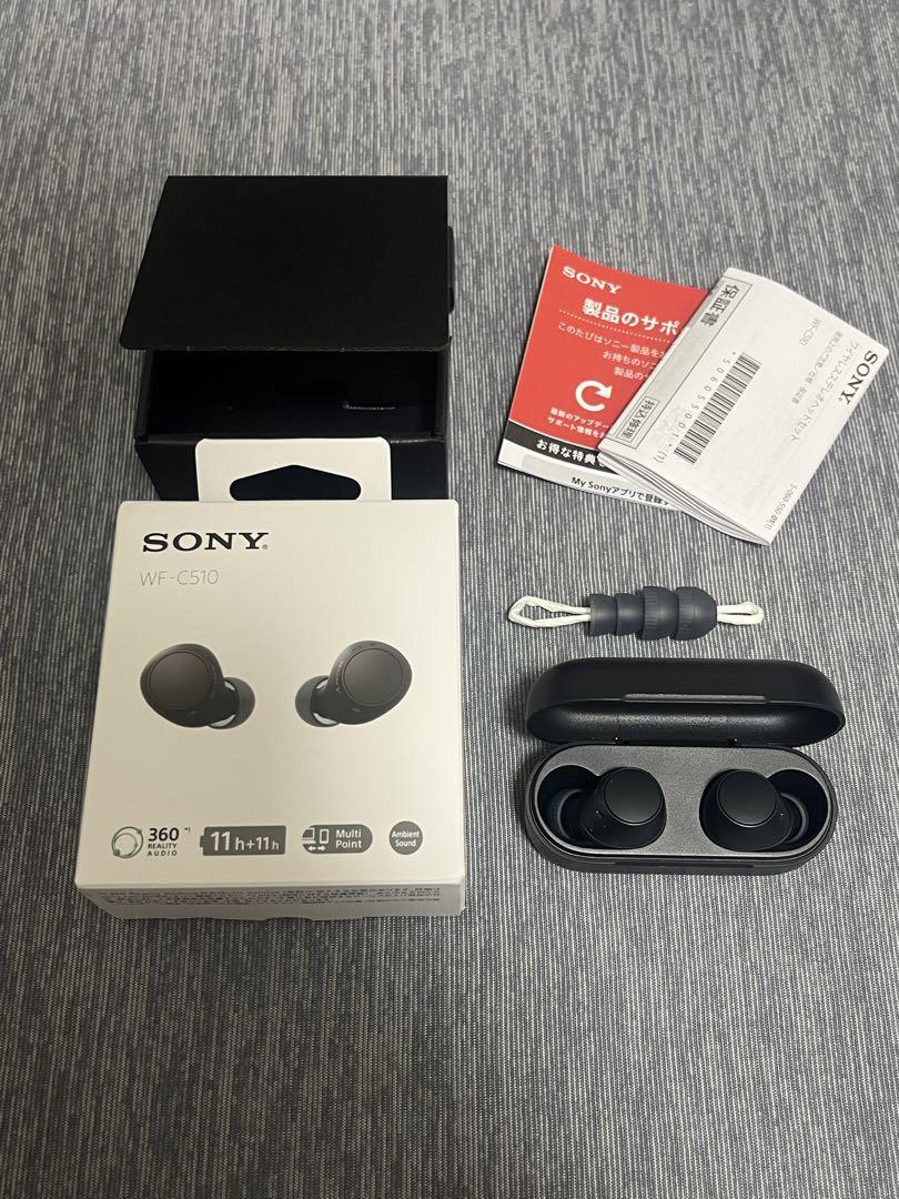 SONY WF-C510 ブラック　ワイヤレスイヤホン