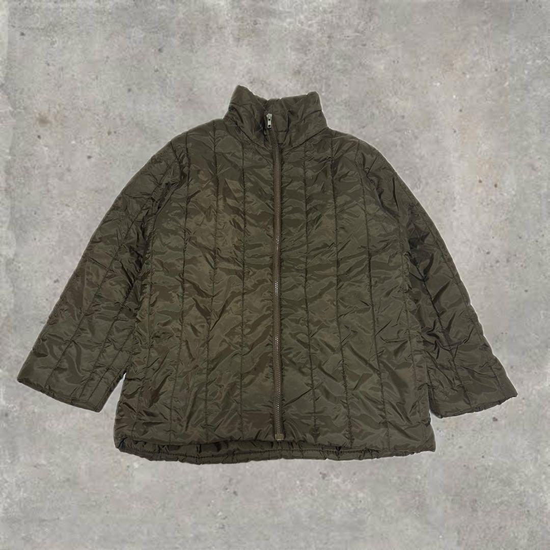 90’s〜00’s vintage　CR ブラウン キルティングジャケット