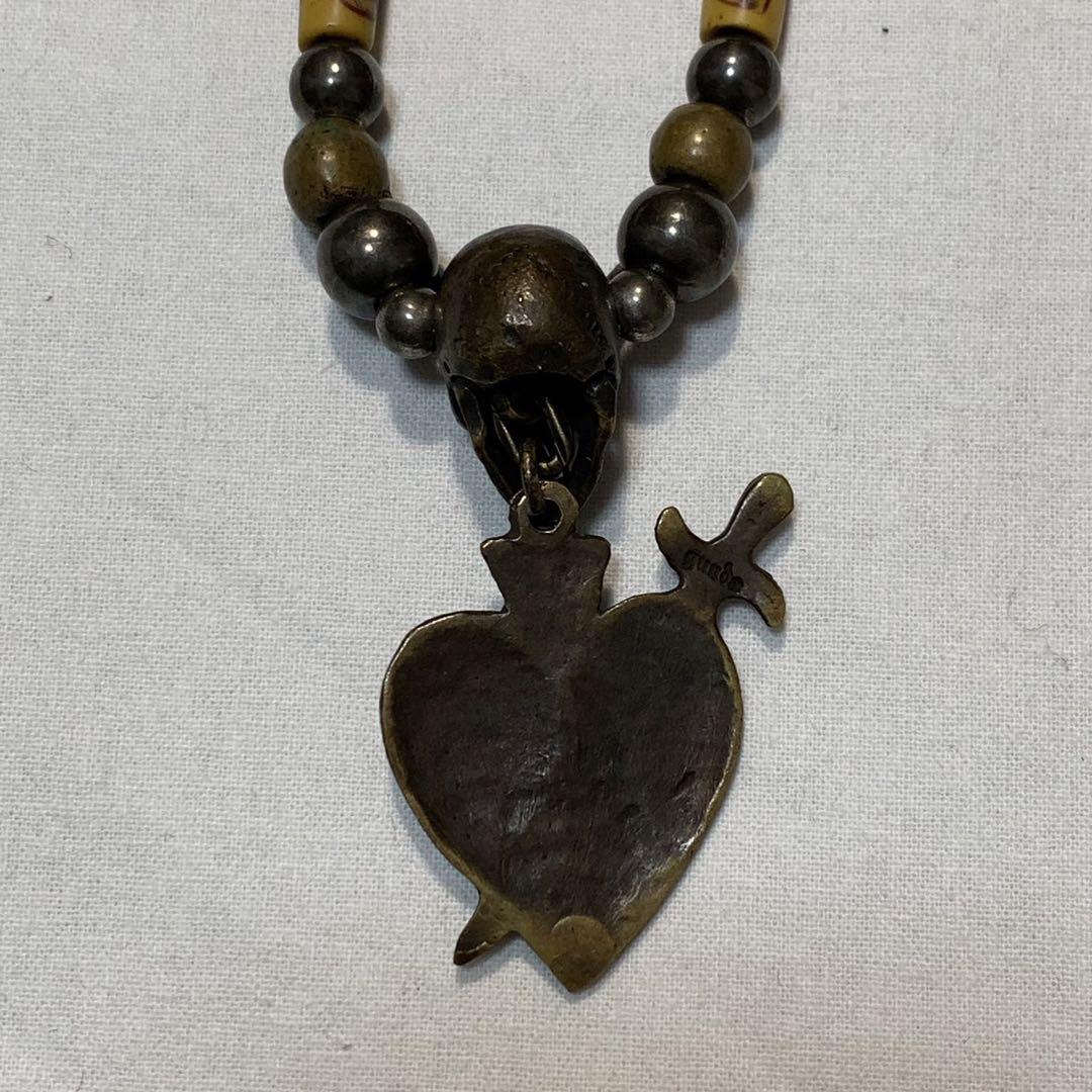 gunda skull leather necklace - メルカリ gunda skull leather necklace - メルカリ