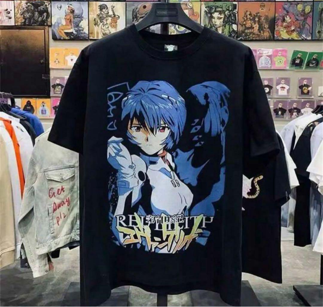 綾波レイ Tシャツ y2k エヴァンゲリオン - メルカリ