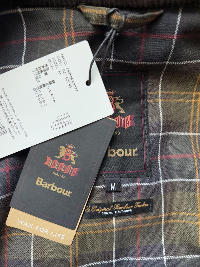 Barbour x Baracuta G9 コラボ Mサイズ