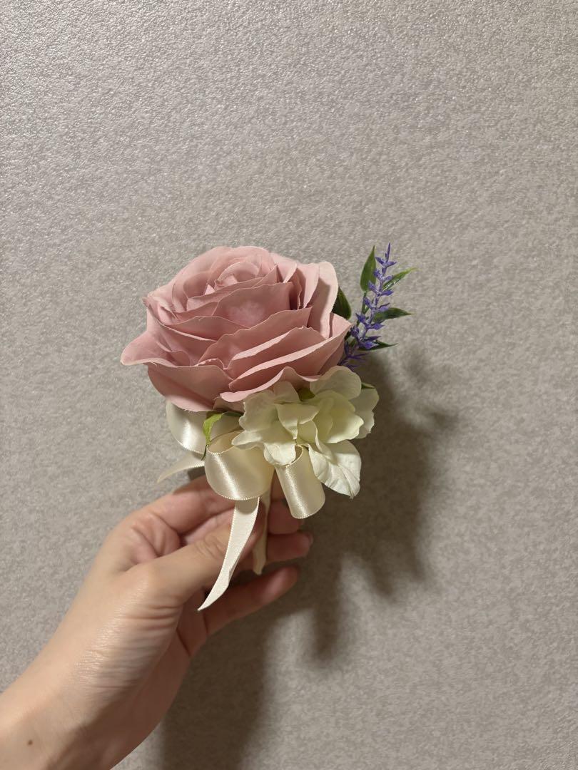 造花 アーティシャルフラワー ブーケ ブートニア