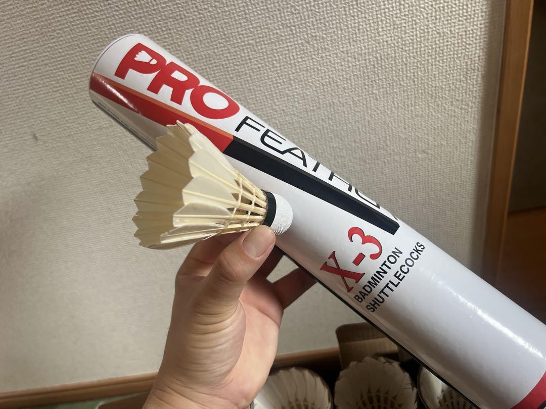 早い者勝ち　訳あり バドミントン シャトル 中古美品 約110球と新品12球