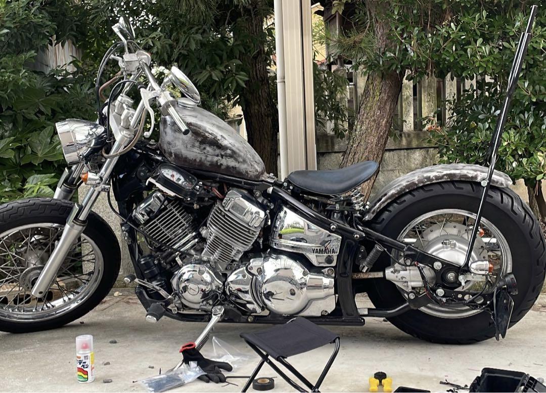 ドラッグスター400 カスタムあり　写真追加しました。バイク車体
