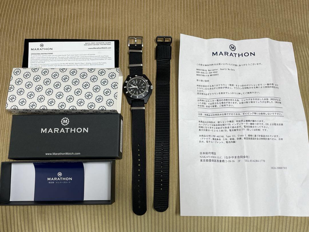 MARATHON ナビゲーター ブラック