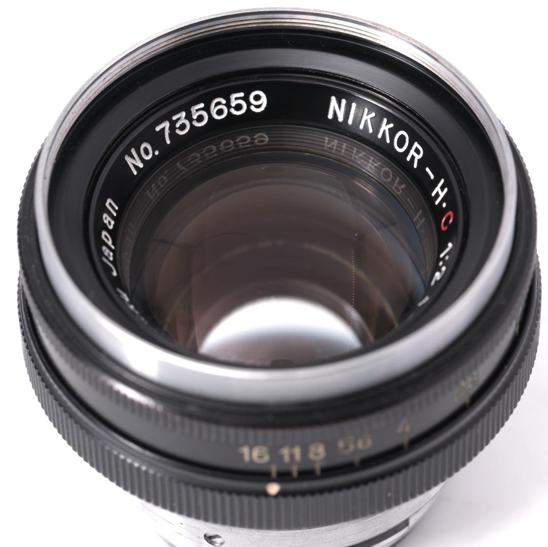 Nikon NIKKOR-H (.C) 5cm f2 ブラック Sマウント Nikon (ニコン) NIKKOR-H・C 5cm F2 ブラック Sマウント（21570
