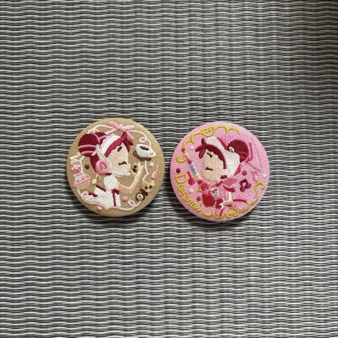 全部揃ってます!!】おジャ魔女どれみ 刺繍缶バッジビスケット