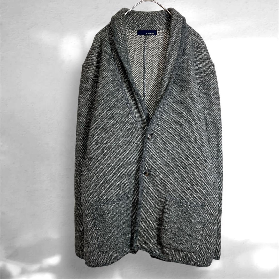 ラルディーニ LARDINI ウールコート アウター グレー イタリア製 冬服